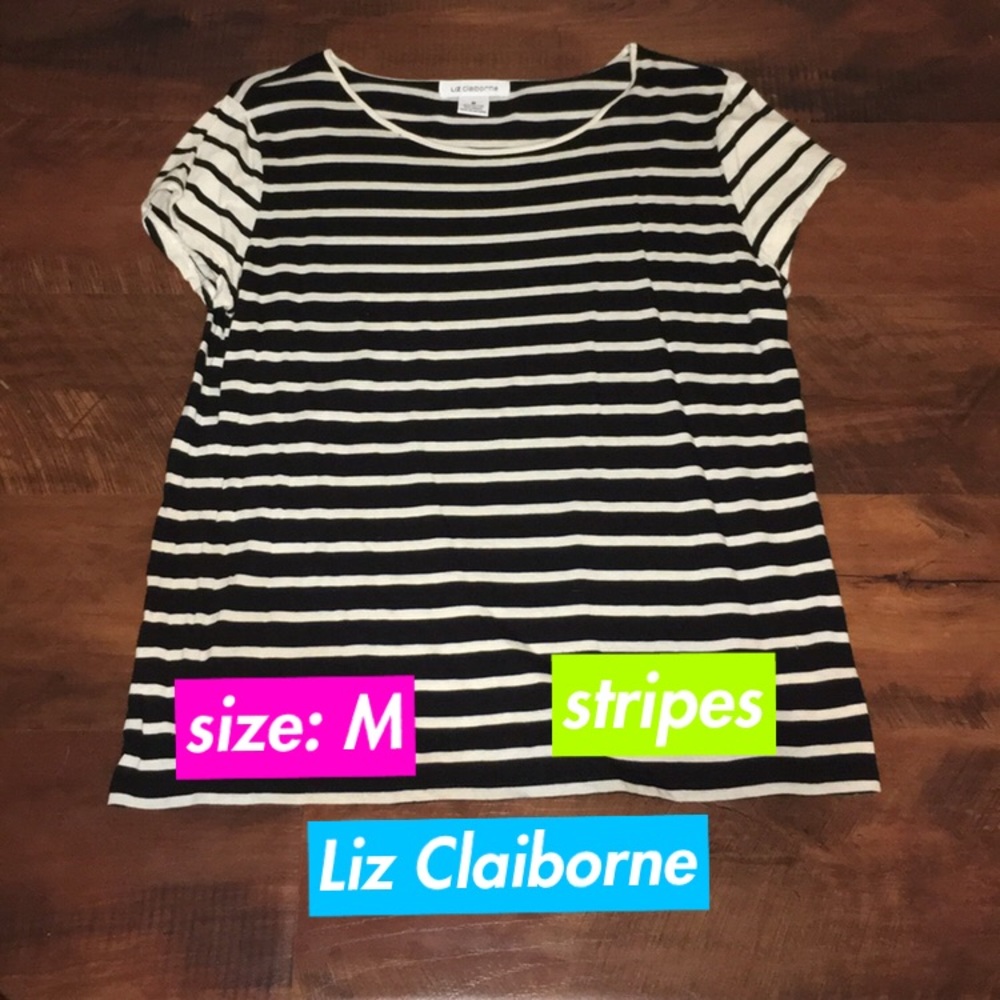 Liz Claiborne Striped Shirt